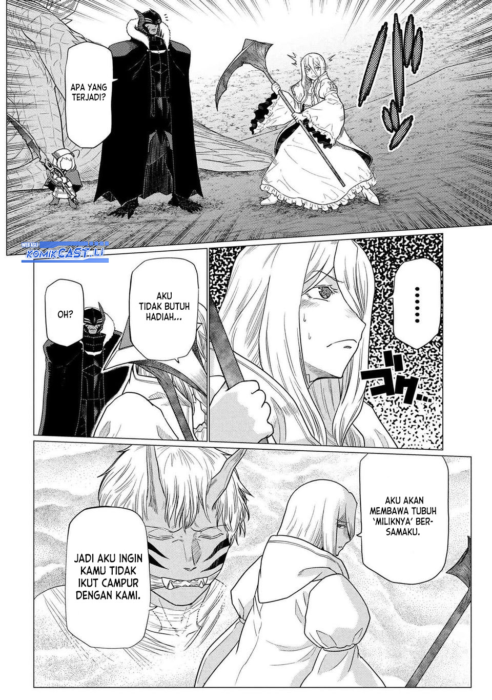 Kumo desu ga, Nani Ka? Chapter 74.2 Gambar 11